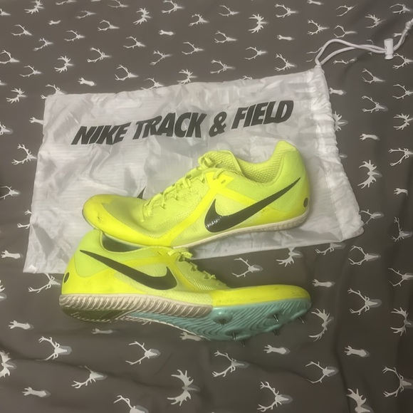 Nike track and field spikes WORN TWICE - Picture 5 of 5